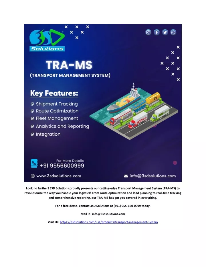 look no further 3sd solutions proudly presents