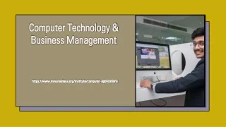 Computer Technology & Business Management