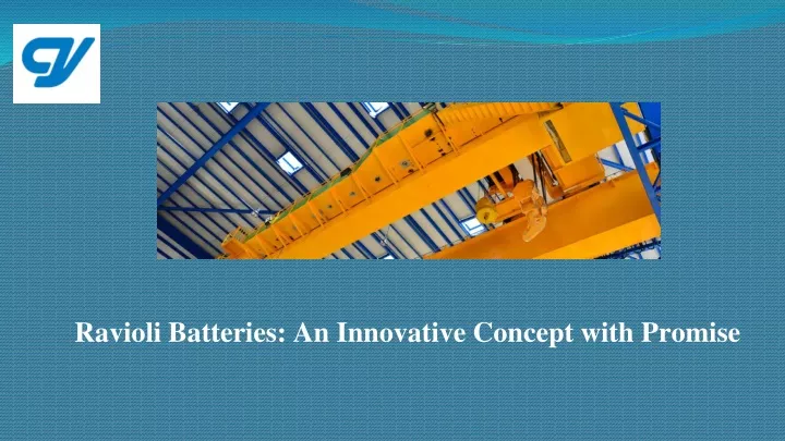 ravioli batteries an innovative concept with