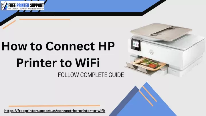 how to connect hp printer to wifi