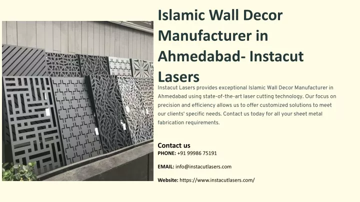 islamic wall decor manufacturer in ahmedabad