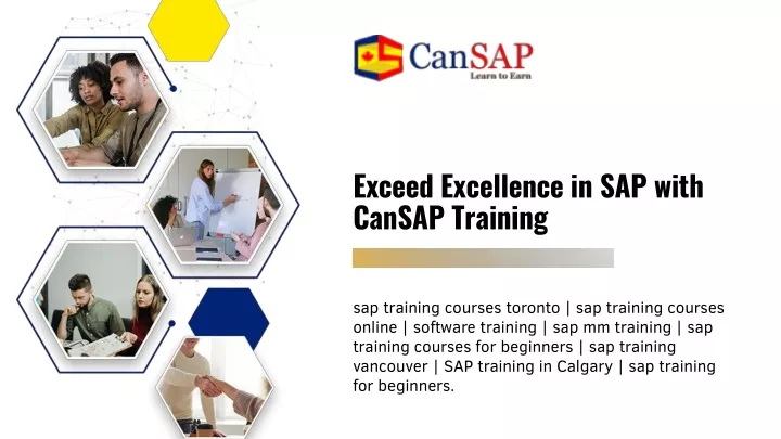 exceed excellence in sap with cansap training