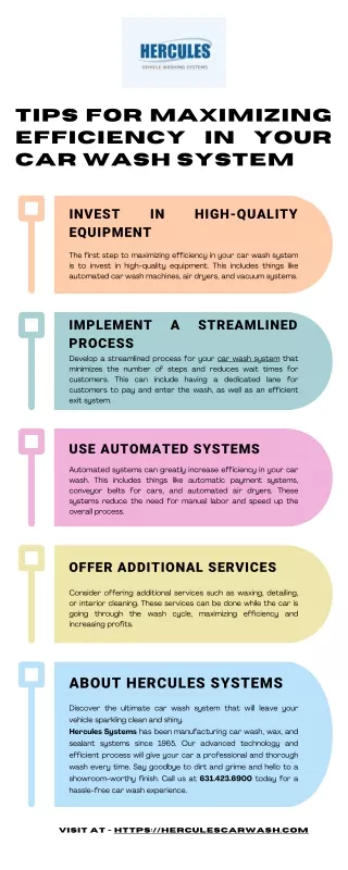 tips for maximizing efficiency in your car wash