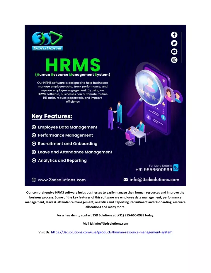our comprehensive hrms software helps businesses