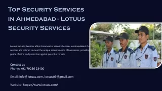top security services in ahmedabad lotuus