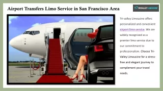 Limo Rental Service in San Francisco Area