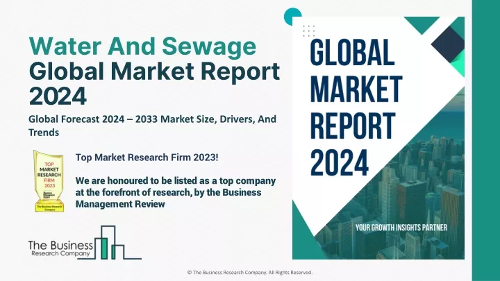 water and sewage global market report 2024
