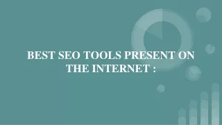 The Ultimate Guide to SEO Tools: Boosting Your Online Presence
