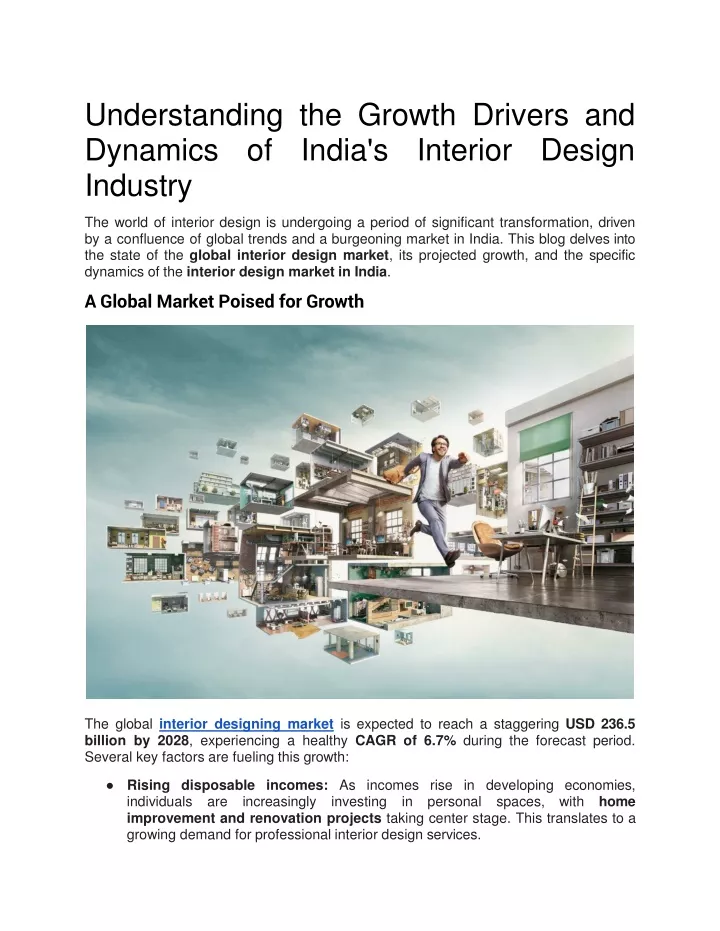 understanding the growth drivers and dynamics of india s interior design industry