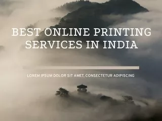 best online printing services in india