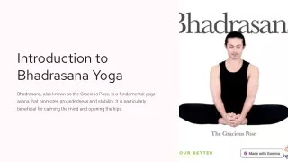 Bhadrasana Yoga