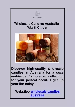 candle warehouse