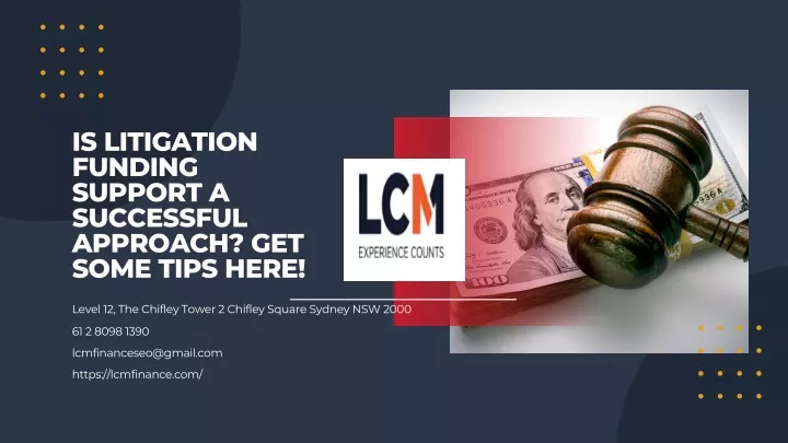 is litigation funding support a successful