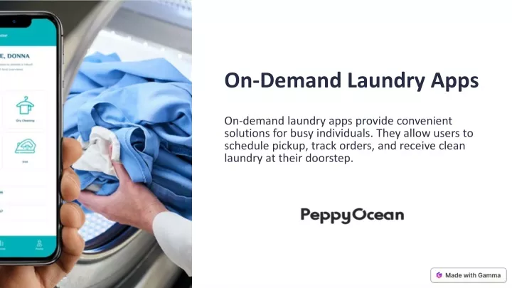 on demand laundry apps