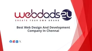 Best Web Design and Development Company in Chennai - Webdads2U PRIVATE LIMITED