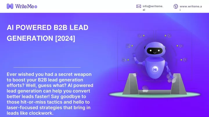 ai powered b2b lead generation 2024