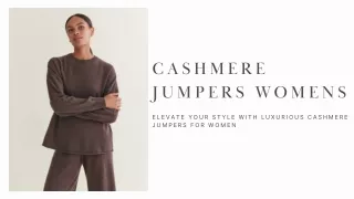 cashmere jumpers womens