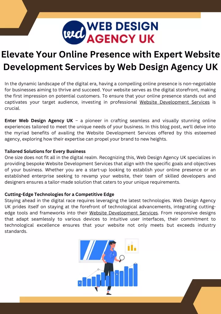 elevate your online presence with expert website