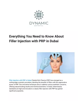 everything you need to know about filler
