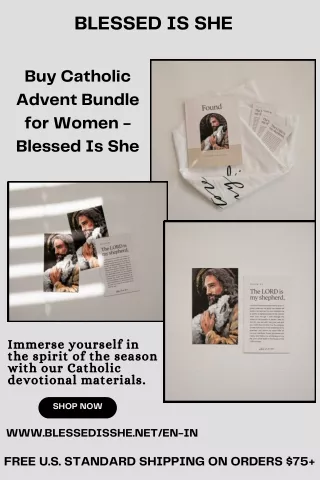 Buy Catholic Advent Bundle for Women - Blessed Is She