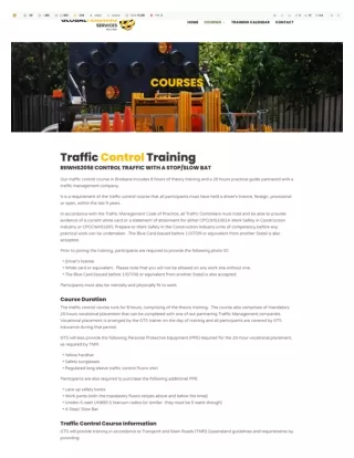 Enhance Your Skills with a Traffic Control Course | Global Training Services