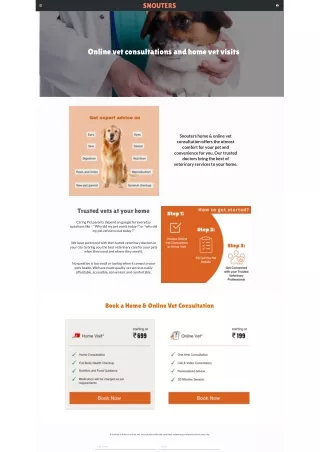 Expert Online Vet Consultation | Virtual Pet Health Advice | Snouters