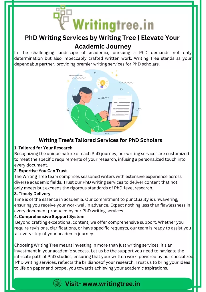 phd writing services by writing tree elevate your