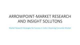 Market Research Strategies for Success in India's Booming Consumer Market