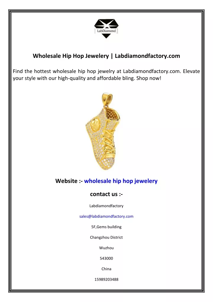 wholesale hip hop jewelery labdiamondfactory com