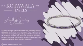 Amethyst Jewelry Collection for Every Occasion
