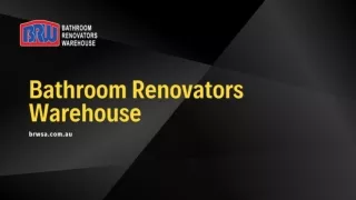 Bathroom Renovations Adelaide