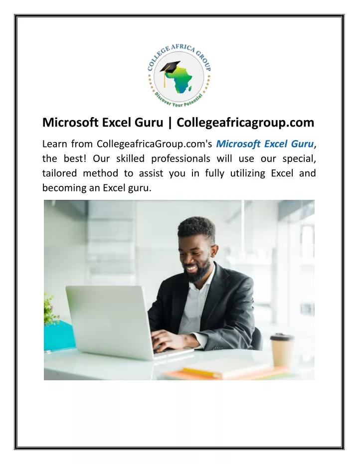 microsoft excel guru collegeafricagroup com