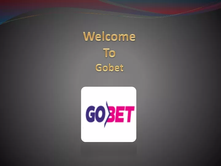 welcome to gobet