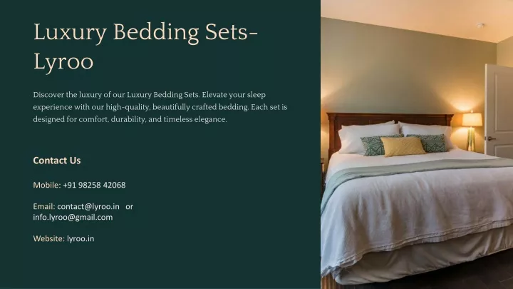 luxury bedding sets lyroo