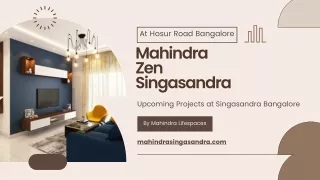 Mahindra Zen Singasandra