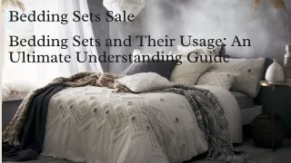bedding sets sale