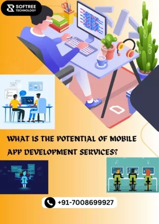 What is the potential of Mobile app development services