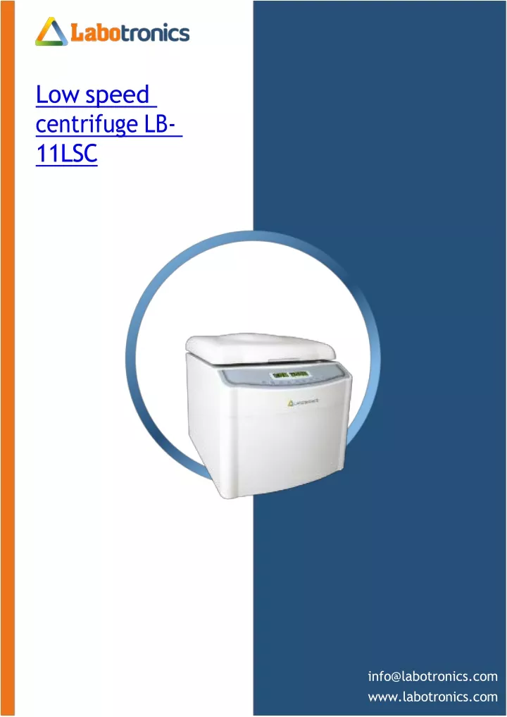 low speed centrifuge lb 11lsc