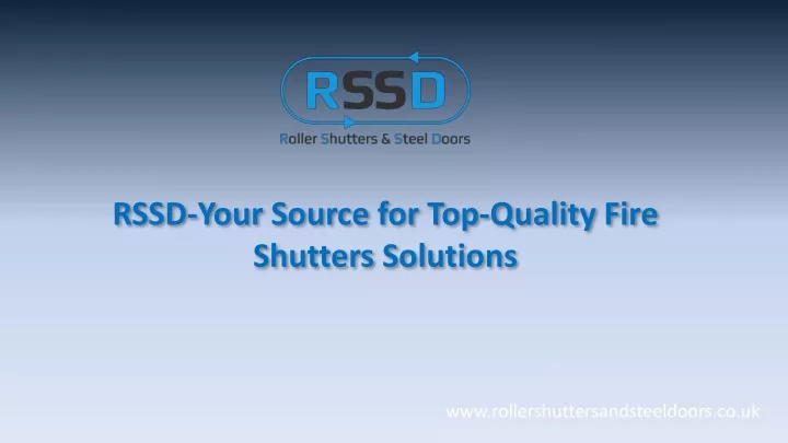 rssd your source for top quality fire shutters solutions