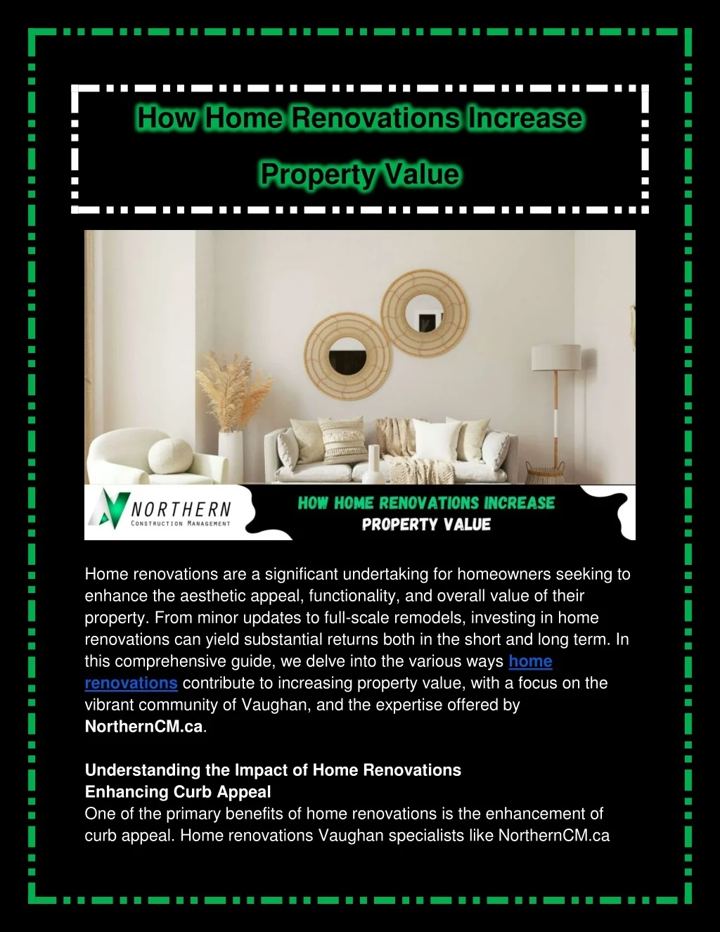 PPT - How Home Renovations Increase Property Value PowerPoint ...