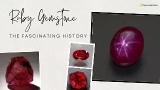 The Fascinating History of Ruby Gemstone