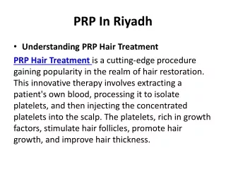 prp in riyadh