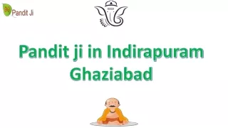 pandit ji in indirapuram ghaziabad