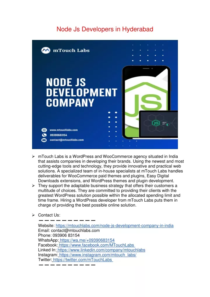 node js developers in hyderabad