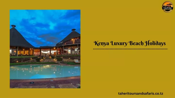 kenya luxury beach holidays