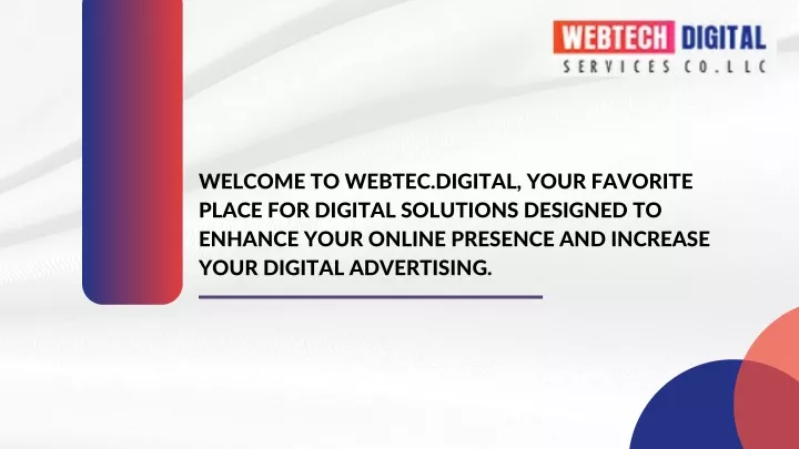 welcome to webtec digital your favorite place