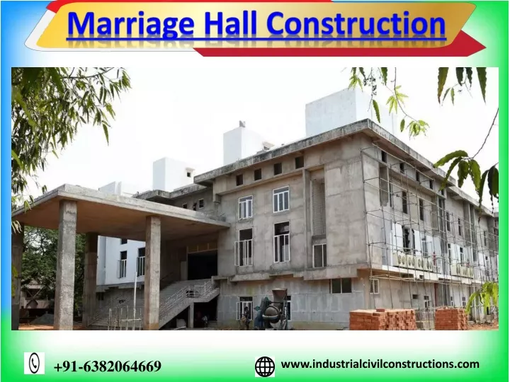 marriage hall construction