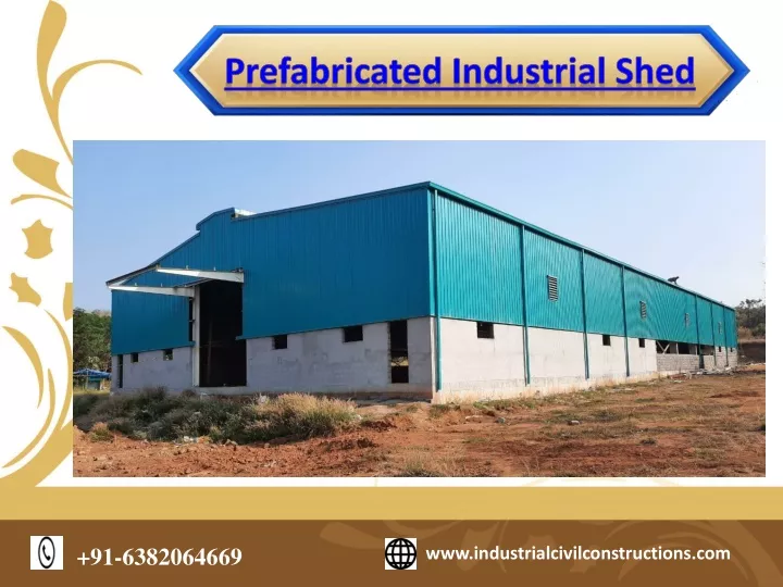 prefabricated industrial shed