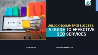 Unlock Ecommerce Success A Guide to Effective SEO Services