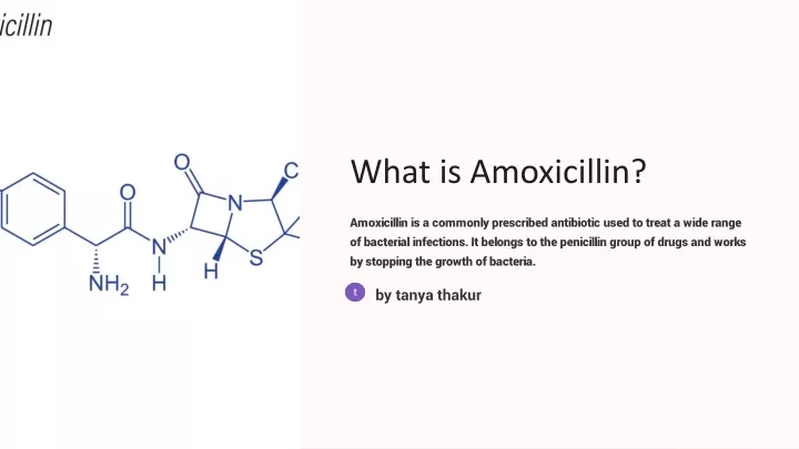 what is amoxicillin